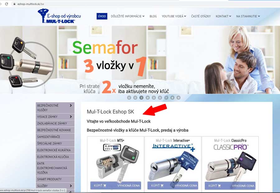 Veľkoobchod eshop-multlock.sk